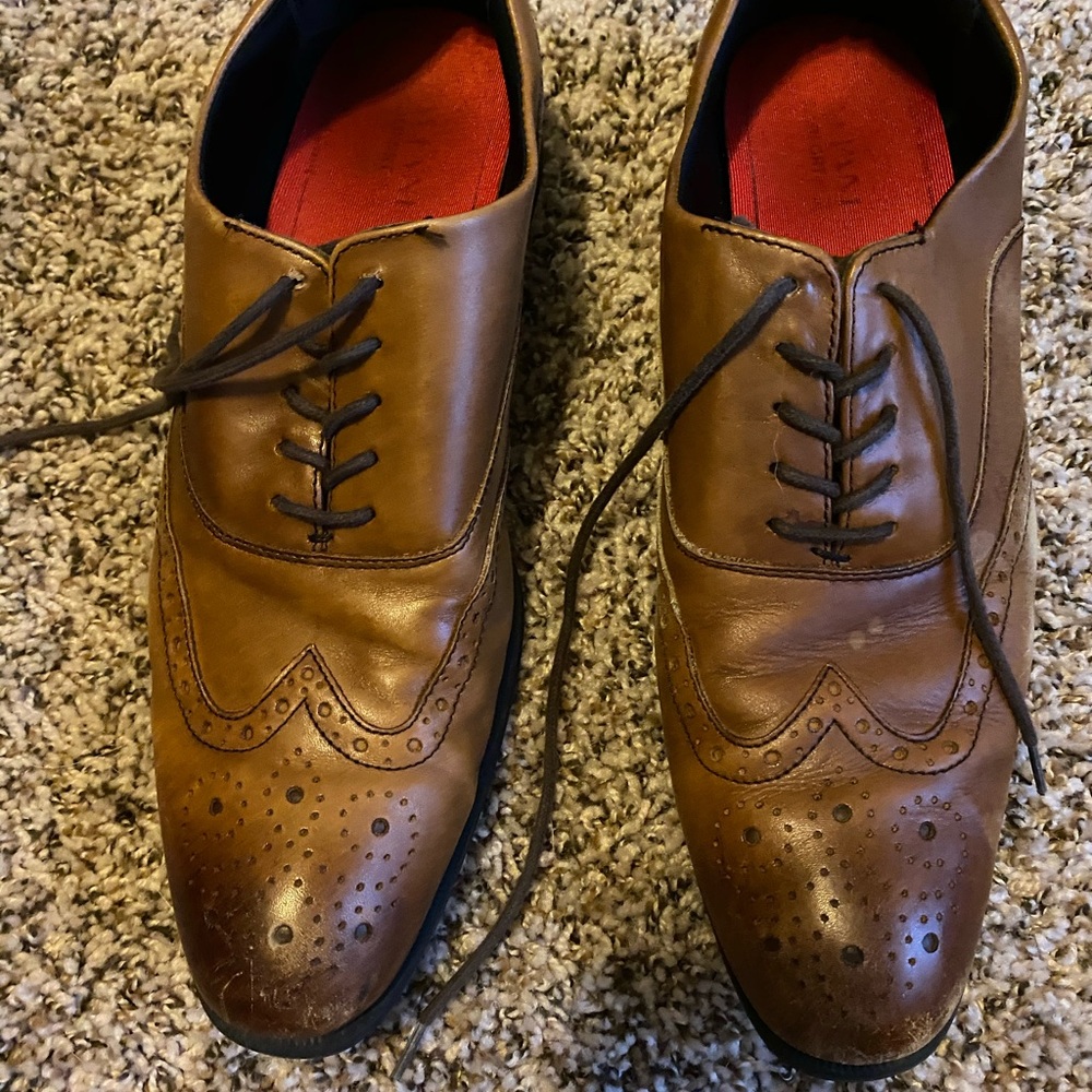 Men’s brown Alfani dress shoes